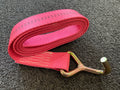 2" X 10' PREMIUM WEB Finger Hook Wheel Lift Strap