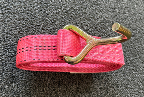 2" X 10' PREMIUM WEB Finger Hook Wheel Lift Strap