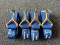 4 Pack 2" X 10' PREMIUM WEB Finger Hook Wheel Lift Strap