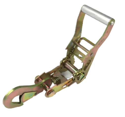 Smooth Metal Handle Ratchet W/ Snap Hook