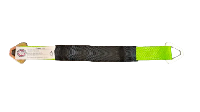 2" x 24" PREMIUM WEB Axle Strap W/ Protective Sleeve
