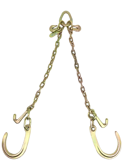 24” V-Bridle Chain With 8" Sport-J / Mini-J Hook Cluster