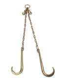 24” V-Bridle Chain with Big 15" J Hook